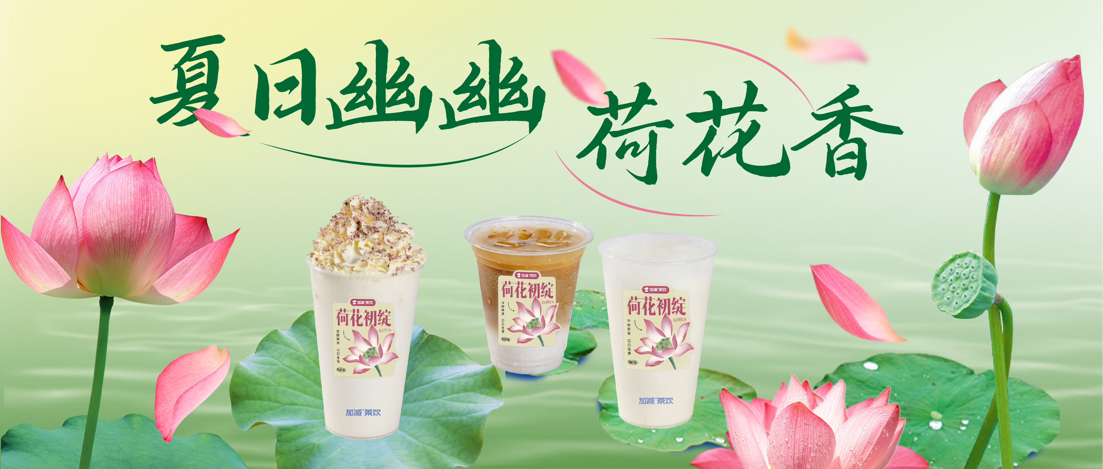 荷花新茶首次上线，1000张尝鲜券免费送 ！